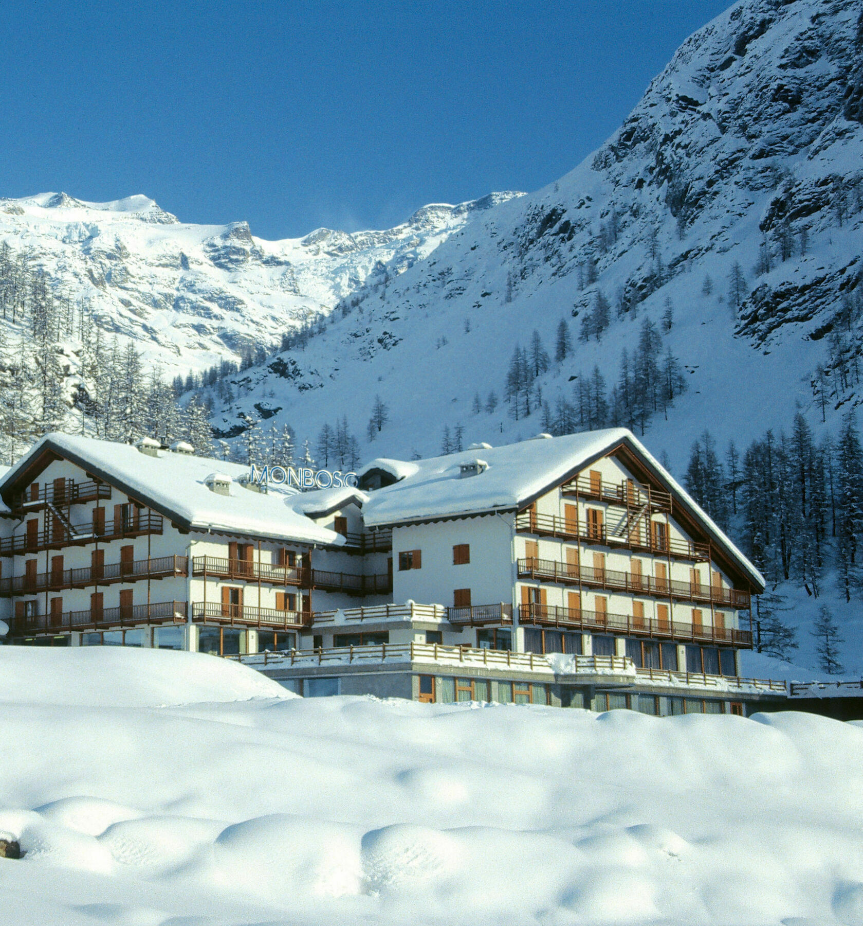 La Trinite Monboso Hotel Грессоней-ла-Трините Экстерьер фото